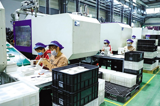 Nhà máy Kl994 nhà cái bóng đá world cup của Deli Việt Nam tại Bắc Ninh. Ảnh: Đức Thanh 