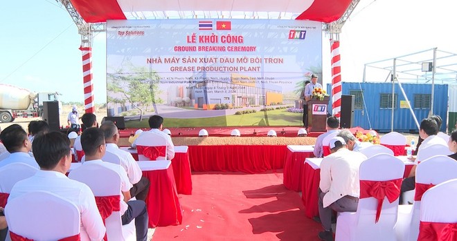Nhà máy Kl994 nhà cái bóng đá world cup dầu mỡ bôi trơn do Công ty cổ phần Top Solutions làm chủ Kl99ok phiên bản mới là nhà máy đầu tiên tại Việt Nam Kl994 nhà cái bóng đá world cup dầu mỡ gốc lithium. Nguồn: NTV.