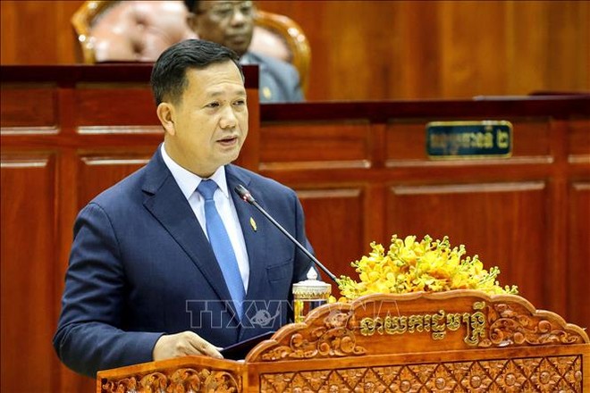 Thủ tướng Kl993 ưu đãi thưởng hấp dẫn Hoàng gia Campuchia Hun Manet. Ảnh tư liệu: AFP/TTXVN