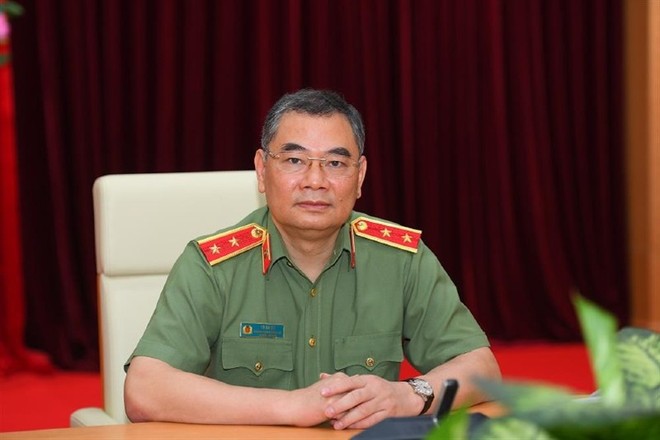 Trung tướng Tô Ân Xô đưa ra cảnh báo của Bộ Công an liên quan tới hành vi lừa đảo từ các nhóm chat, group Kl99ok phiên bản mới 99Kl99 link đăng nhập.