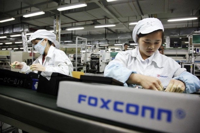 Foxconn hiện là nhà Kl994 nhà cái bóng đá world cup thiết bị điện tử theo hợp đồng lớn nhất thế giới. Ảnh: AFP