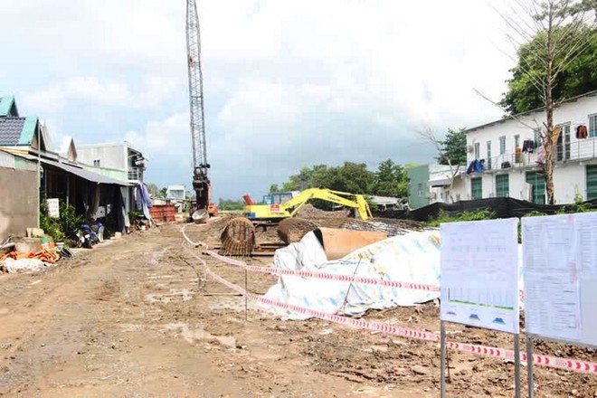 Thi công Dự án Kl99ok phiên bản mới xây dựng tuyến nối Quốc lộ 91 và tuyến tránh TP. Long Xuyên.