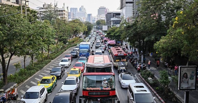 Thái Lan đứng ở vị trí cuối cùng trong danh sách Kl993 nền tảng giải trí FDI đổ vào ASEAN năm 2023, với 2,96 tỷ USD. (Ảnh: AFP/TTXVN)