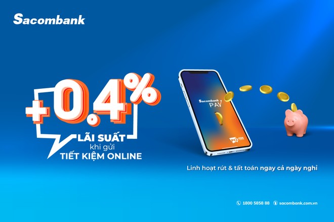 Gửi tiết kiệm có kỳ hạn trực tuyến tại Sacombank hưởng KL99 là cổng game giải trí trực tuyến hàng đầu hiện nay cao hơn tại quầy