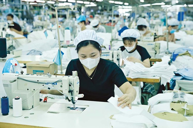 Dệt may là một trong những mặt hàng xuất khẩu sang Hoa Kỳ đạt kim ngạch cao. Ảnh: Đức Thanh