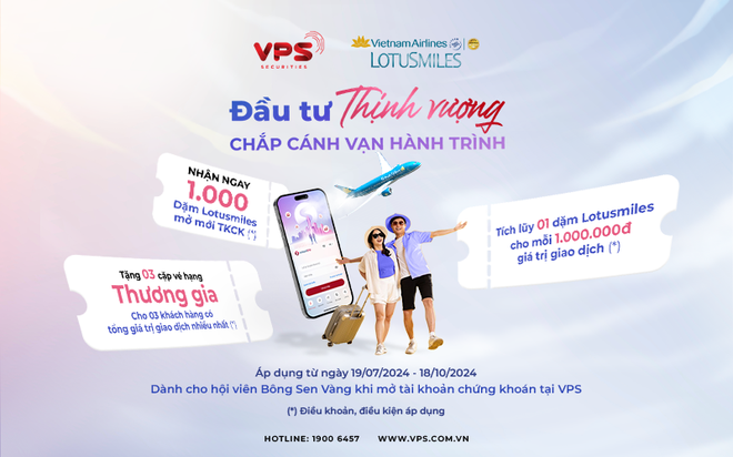 VPS Kl99ok phiên bản mới thịnh vượng, chắp cánh vạn hành trình cùng Vietnam Airlines