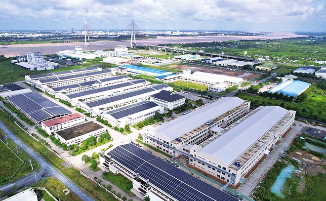Các KCN vùng Đồng bằng sông Cửu Long đóng góp tích cực vào tăng trưởng Kl992 cổng game cá cược. Trong ảnh: KCN Bình Minh (tỉnh Vĩnh Long) Ảnh: Công Danh