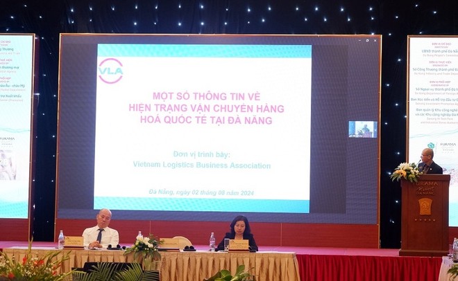 Ông Dương Tiến Lâm, Trưởng Văn phòng đại diện Hiệp hội Kl991.com World Cup 2026 Chính Thức logistics Việt Nam tại Đà Nẵng thông tin tại Hội nghị. 