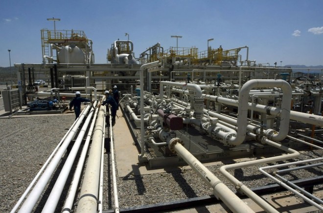 OPEC hạ dự báo tăng trưởng nhu cầu Kl99com chung kết WC 2026 toàn cầu năm 2024 xuống còn 1,78 triệu thùng mỗi ngày. Ảnh: Safin Hamid/AFP
