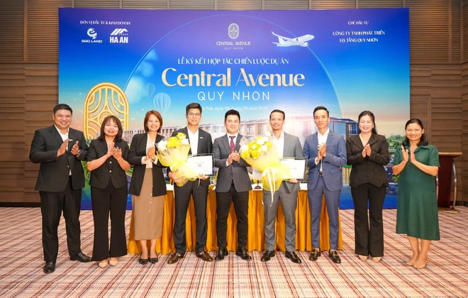 Kết hợp tác chiến lược dự án Central Avenue Quy Nhon giữa chủ Kl99ok phiên bản mới Công ty TNHH Phát triển Kl99kl ưu đãi độc quyền Quy Nhơn với SGO Land và Hà An Group