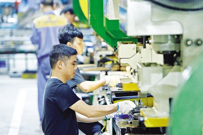 Kl994 nhà cái bóng đá world cup công nghiệp tiếp tục xu hướng tăng trưởng tích cực. Ảnh: Đức Thanh