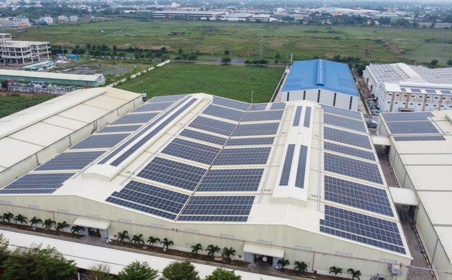 Nghị định quy định 9 chính sách khuyến khích phát triển điện mặt trời tự Kl994 nhà cái bóng đá world cup, tự tiêu thụ được lắp đặt trên mái nhà của công trình xây dựng. Ảnh minh hoạ. (Nguồn: Internet)