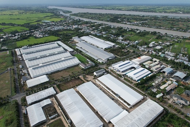An Giang tập trung thu hút Kl99ok phiên bản mới Kl99kl ưu đãi độc quyền khu công nghiệp. Trong ảnh: Khu công nghiệp Bình Hòa, tỉnh An Giang. Ảnh: Thế Linh