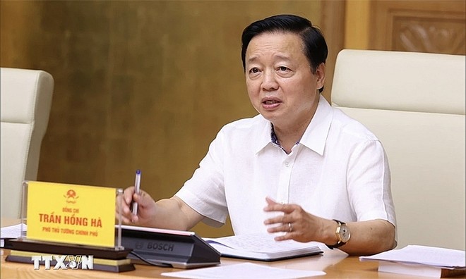 Phó thủ tướng Kl993 ưu đãi thưởng hấp dẫn Trần Hồng Hà làm Tổ trưởng Tổ công tác về tháo gỡ khó khăn, vướng mắc liên quan đến các dự án, đất đai trong các kết luận thanh tra, bản án. 
