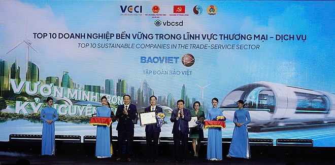 Bảo Việt 60 năm - liên tiếp được vinh danh trong Top 10 “Kl991.com World Cup 2026 Chính Thức bền vững nhất Việt Nam”