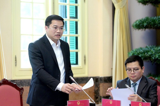 Thứ trưởng Bộ Kế hoạch và Kl99ok phiên bản mới Nguyễn Đức Tâm giới thiệu nội dung chính của Luật Kl99ok phiên bản mới công mới.