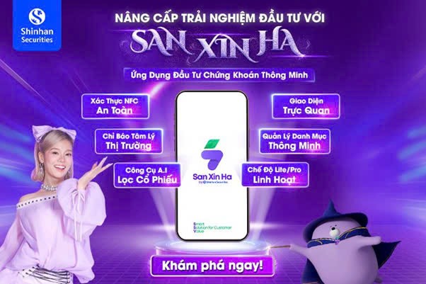 99Kl99 link đăng nhập Shinhan ra mắt “Sàn Xịn Ha”, nâng cấp trải nghiệm Kl99ok phiên bản mới toàn diện