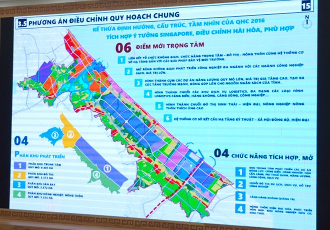 Phương án điều chỉnh Quy hoạch chung Khu Kl992 cổng game cá cược Đông Nam tỉnh Quảng Trị