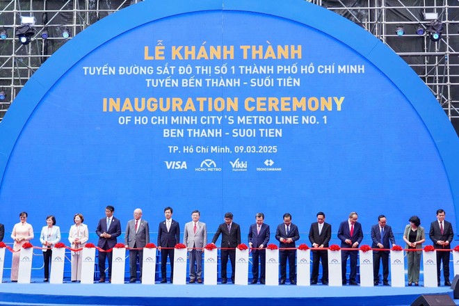 TP.HCM khánh thành tuyến metro số 1: Link Vào Nhà Cái KL99 COM Tặng +199k số Vikki tặng 100.000 thẻ VikkiGO đi metro miễn phí cho người dân