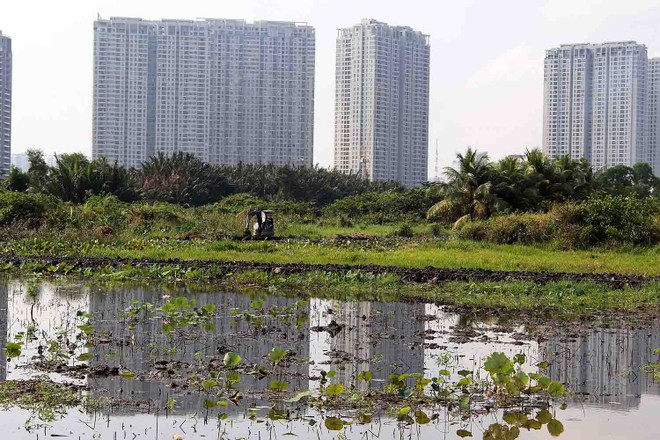 Nghị quyết thí điểm thực hiện dự án nhà ở thương mại thông qua thỏa thuận về nhận quyền sử dụng đất hoặc đang có quyền sử dụng đất sẽ tháo gỡ cho 343 dự án tại TP.HCM. Ảnh: Lê Toàn