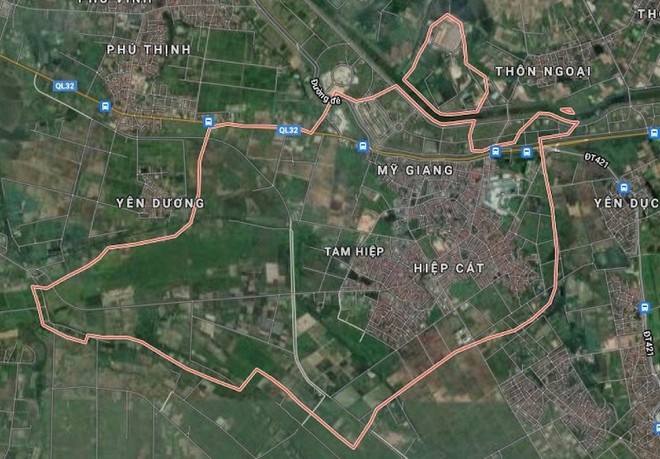 Toàn bộ khu vực được kêu gọi Kl99ok phiên bản mới tại huyện Phúc Thọ.