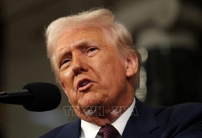Tổng thống Mỹ Donald Trump. (Ảnh: IRNA/TTXVN)