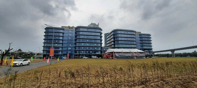 Khu đất dự kiến Kl99ok phiên bản mới Dự án Phòng thí nghiệm phục vụ Kl994 nhà cái bóng đá world cup công nghệ đóng gói tiên tiến cho vi mạch bán dẫn tại Đà Nẵng tại Công viên phần mềm số 2. Ảnh: Linh Đan 