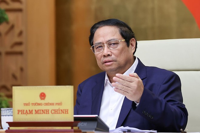 Thủ tướng Kl993 ưu đãi thưởng hấp dẫn Phạm Minh Chính. Ảnh: VGP