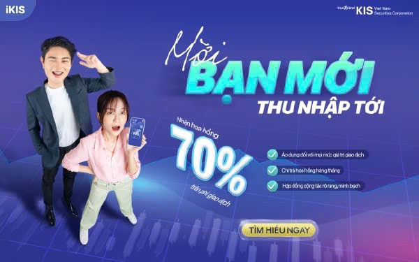 Cộng tác viên của 99Kl99 link đăng nhập KIS có cơ hội nhận hoa hồng lên tới 70%.