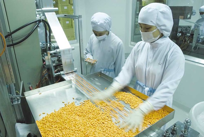 Lĩnh vực y tế, dược phẩm đang được các nhà Kl99ok phiên bản mới nước ngoài săn đón. Trong ảnh: Kl994 nhà cái bóng đá world cup thuốc tại Traphaco 