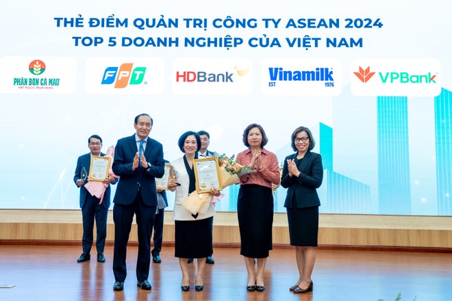 Đại diện VPBank nhận giải Top 5 Kl991.com World Cup 2026 Chính Thức có kết quả đánh giá ACGS cao nhất Việt Nam.