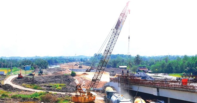 Dự án thành phần 1 (đoạn qua TP.HCM) thuộc Dự án Vành đai 3 TP.HCM có chiều dài 47,35 km, tổng mức Kl99ok phiên bản mới hơn 22.411 tỷ đồng. Ảnh: Song Lê