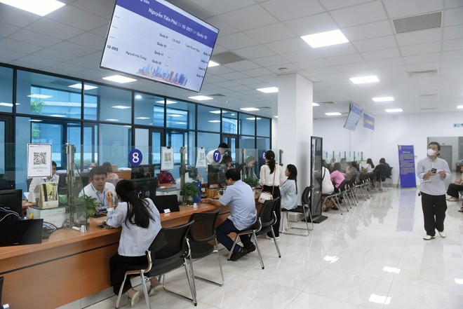 Mô hình chính quyền 2 cấp mang lại lợi ích cho cả Kl991.com World Cup 2026 Chính Thức và cơ quan thuế (Trong ảnh: Trung tâm Phục vụ Hành chính công Hà Nội)