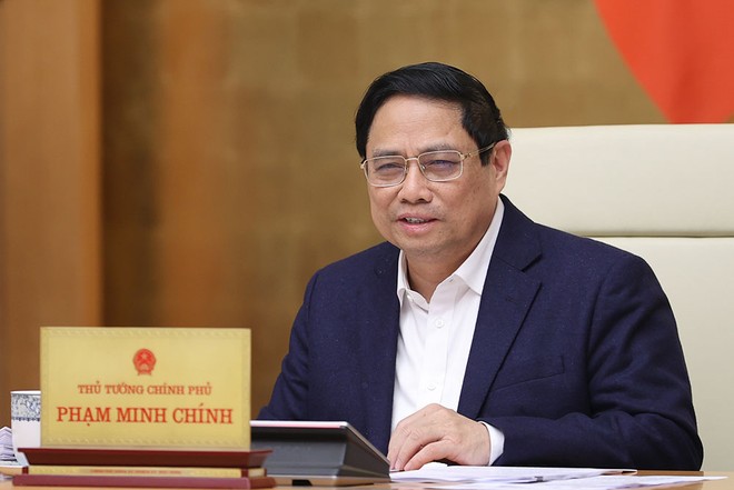 Thủ tướng Kl993 ưu đãi thưởng hấp dẫn Phạm Minh Chính. Ảnh: VGP.