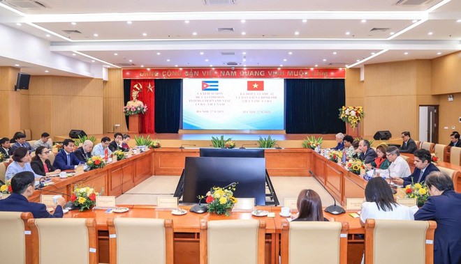 Quang cảnh phiên khai mạc Kỳ họp lần thứ 42 Ủy ban liên Kl993 ưu đãi thưởng hấp dẫn Việt Nam - Cuba. 