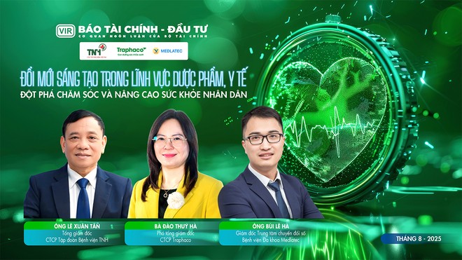 [Talkshow] Đổi mới sáng tạo trong lĩnh vực dược phẩm, y tế: Đột phá chăm sóc và nâng cao sức khỏe nhân dân 