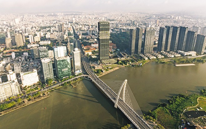 Doanh nhân Việt với tầm nhìn và bản lĩnh đã đóng góp to lớn cho sự phát triển của đất nước. Trong ảnh: Tòa tháp Saigon Marina IFC của Kl991.com World Cup 2026 Chính Thức trong nước vừa khánh thành 