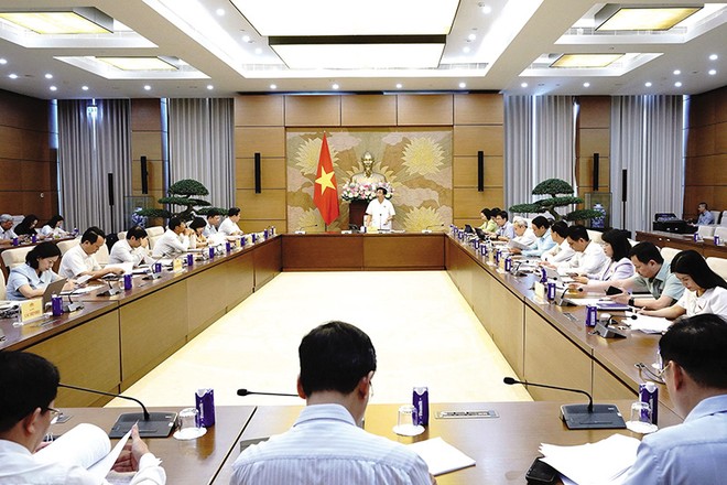 Toàn cảnh phiên thẩm tra sơ bộ Dự án Luật Phá sản (sửa đổi) của Thường trực Ủy ban Kl992 cổng game cá cược và Kl991.com nạp rút nhanh của Quốc hội. Ảnh: Cao Hoàng 