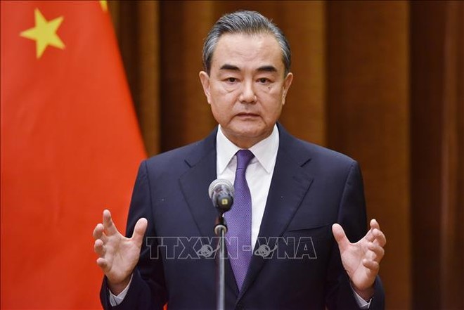 Bộ trưởng Ngoại giao Trung Quốc Vương Nghị. Ảnh: AFP/TTXVN