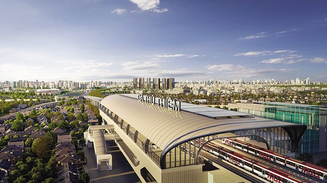 Điều chỉnh Quy hoạch Mạng lưới 99Kl.app khuyến mãi hot thời kỳ 2021-2030, tầm nhìn 2050 sẽ mở ra cơ hội cho nhiều nhà Kl99ok phiên bản mới tham gia. Trong ảnh: Ga Thủ Thiêm 