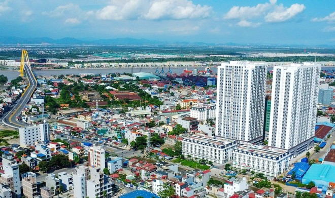 Khu nhà ở Trang Chủ KL99Com Số 1 Link Đăng Ký KL999 384 Lê Thánh Tông, phường Ngô Quyền. Ảnh: Trung Kiên