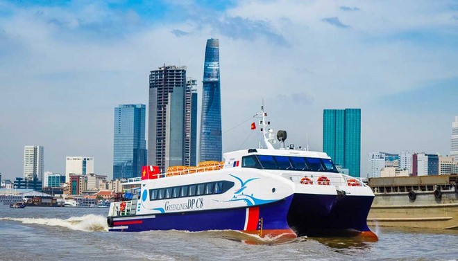 Tàu KL99 là nhà cái cá cược trực tuyến hàng đầu tại châu Á chở khách tuyến Vũng Tàu - TP.HCM (Ảnh: Lê Toàn)