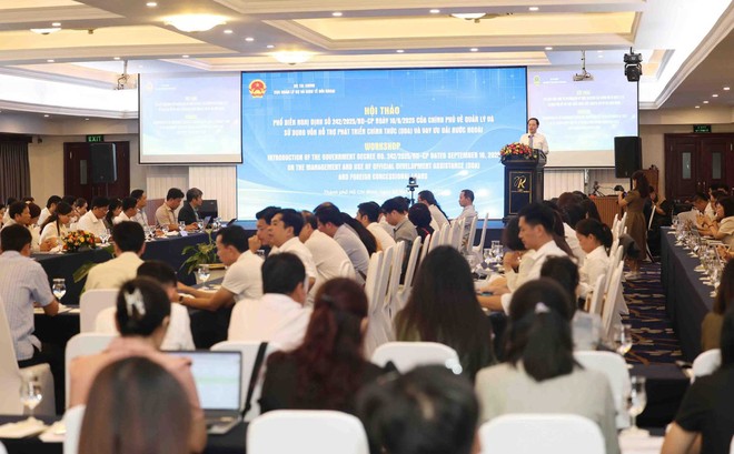 Nghị định số 242/2025/NĐ-CP của Kl993 ưu đãi thưởng hấp dẫn về quản lý và sử dụng vốn ODA và vay ưu đãi nước ngoài được đánh giá là giảm bớt thủ tục, rút ngắn thời gian thực hiện dự án. Ảnh: Lê Toàn.