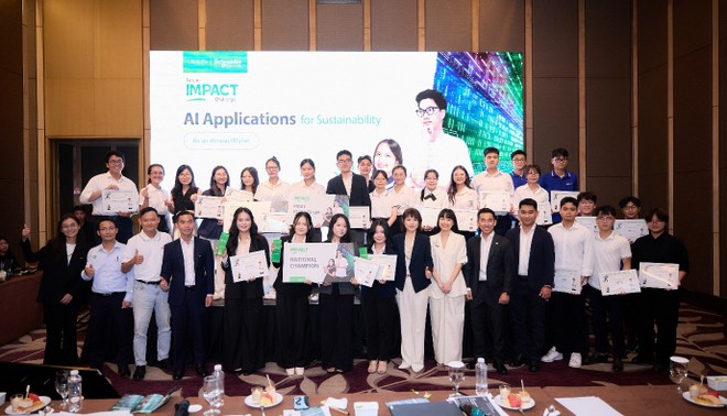 Schneider Electric tổ chức thành công vòng chung kết và tìm ra những gương mặt xuất sắc nhất của cuộc thi Future Impact Challenge 2025