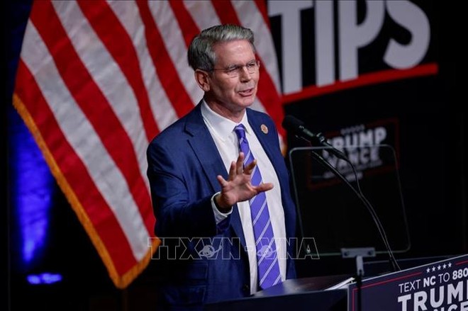 Bộ trưởng Kl991.com nạp rút nhanh Mỹ Scott Bessent. Ảnh tư liệu: REUTERS/TTXVN