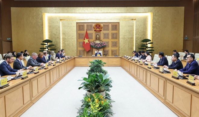 Thủ tướng Phạm Minh Chính chủ trì buổi tiếp Hội đồng Kl992 VIP Trang Chủ 2026 EU - ASEAN (EU - ABC) và Hiệp hội Kl991.com World Cup 2026 Chính Thức châu Âu tại Việt Nam (EuroCham)