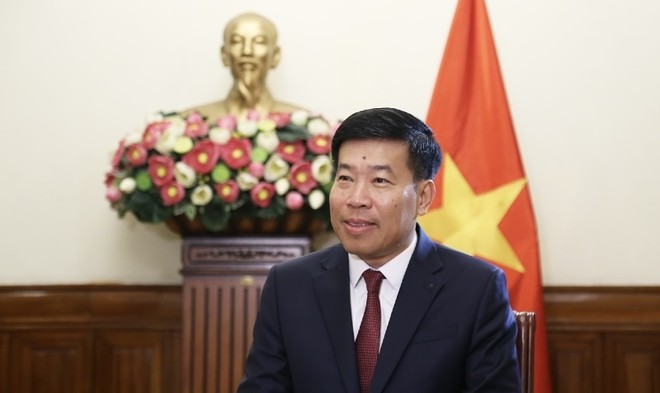 Thứ trưởng Bộ Ngoại giao Nguyễn Mạnh Cường.
