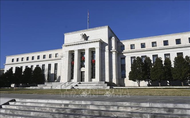 Trụ sở Cục Dự trữ Liên bang Mỹ (FED) ở Washington, DC. Ảnh: Kyodo/TTVN