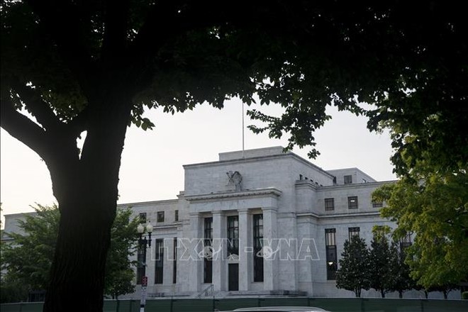 Trụ sở Cục Dự trữ Liên bang Mỹ tại Washington, D.C. Ảnh: THX/TTXVN