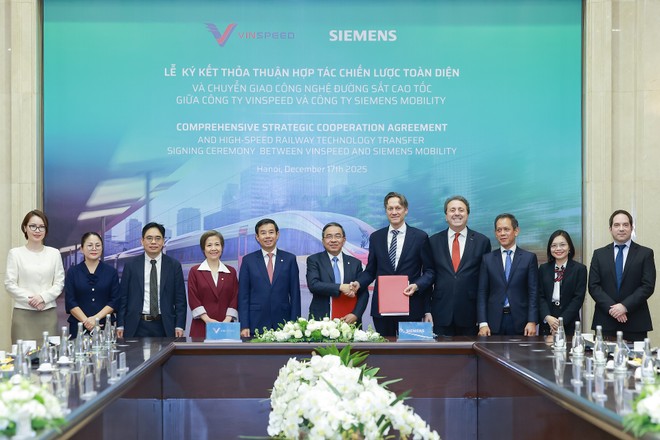 Vinspeed và Siemens Mobility ký Thỏa thuận hợp tác Chiến lược toàn diện về 99Kl.app khuyến mãi hot tốc độ cao